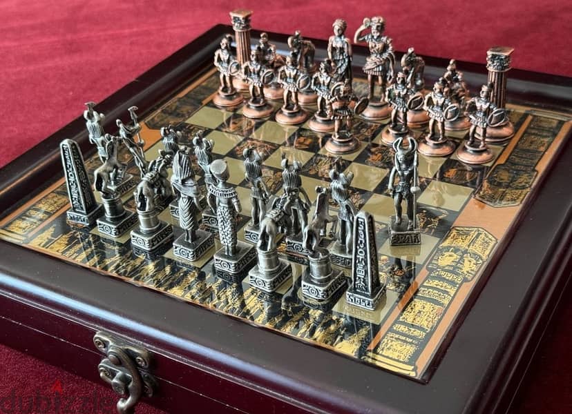 Premium Egyptian-Themed Chess Set – Timeless, Collectables 0