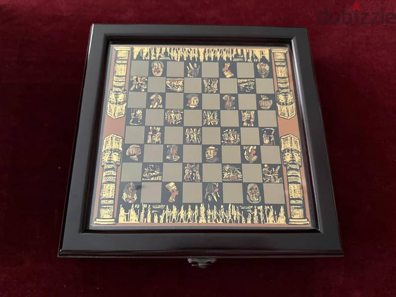 Premium Egyptian-Themed Chess Set – Timeless, Collectables 1