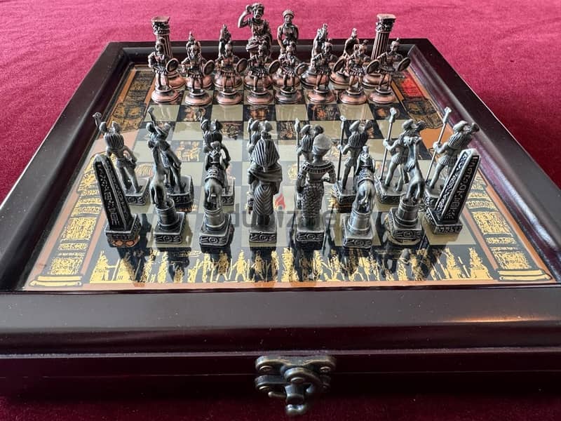 Premium Egyptian-Themed Chess Set – Timeless, Collectables 5