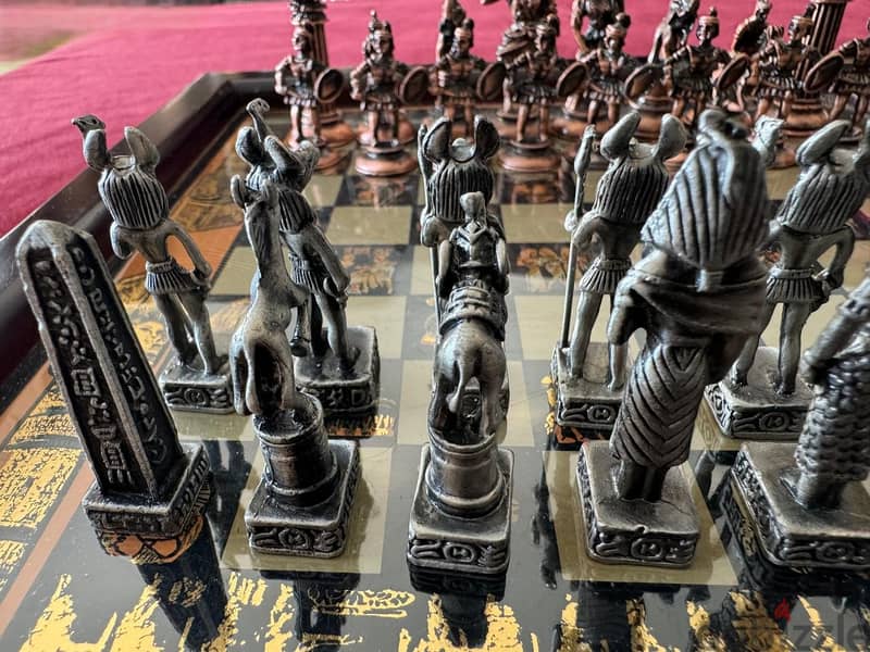 Premium Egyptian-Themed Chess Set – Timeless, Collectables 6