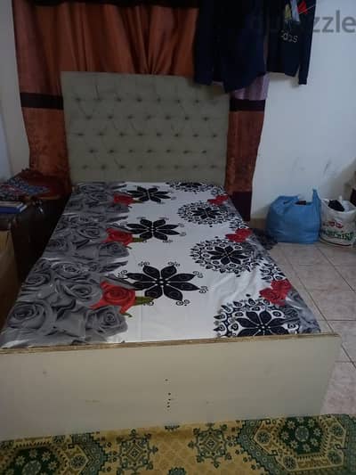 single large bed