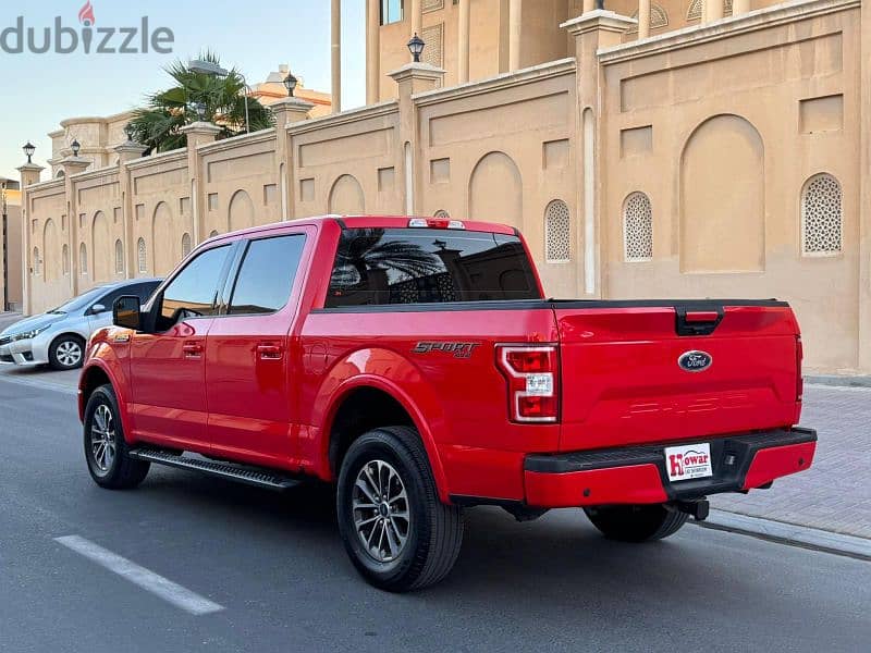 2018 model Ford F150 4