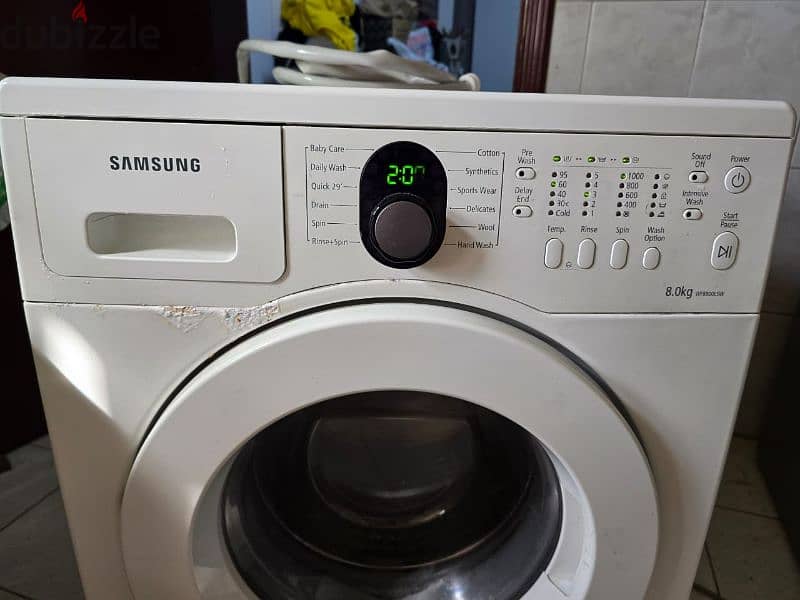 For Sale: Samsung Washing Machine in Excellent Condition - 8 kg 8