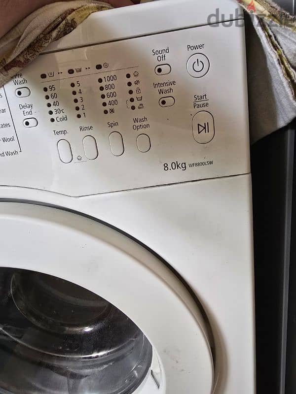 For Sale: Samsung Washing Machine in Excellent Condition - 8 kg 10