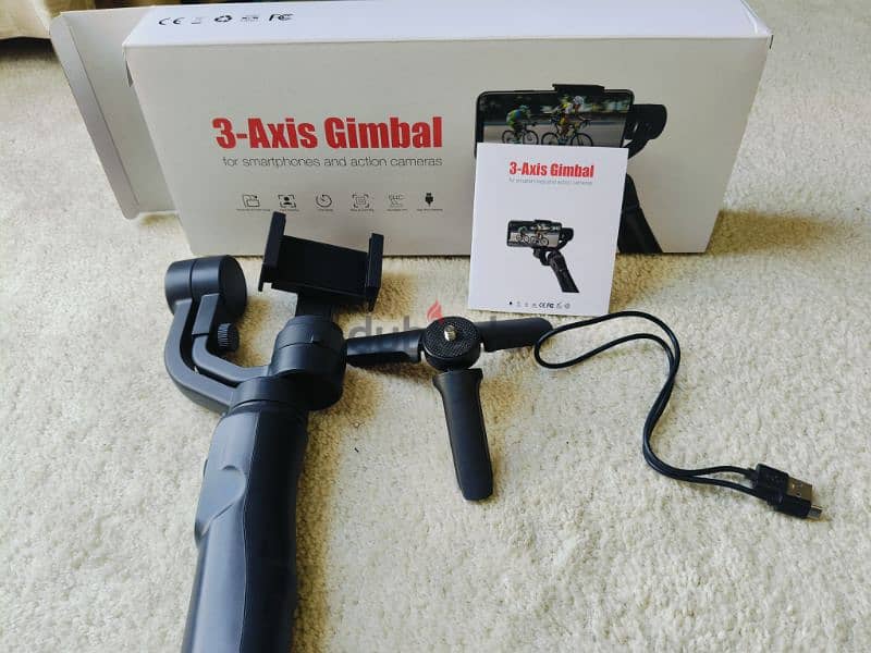 3-axis gimbal with multiple modes 0