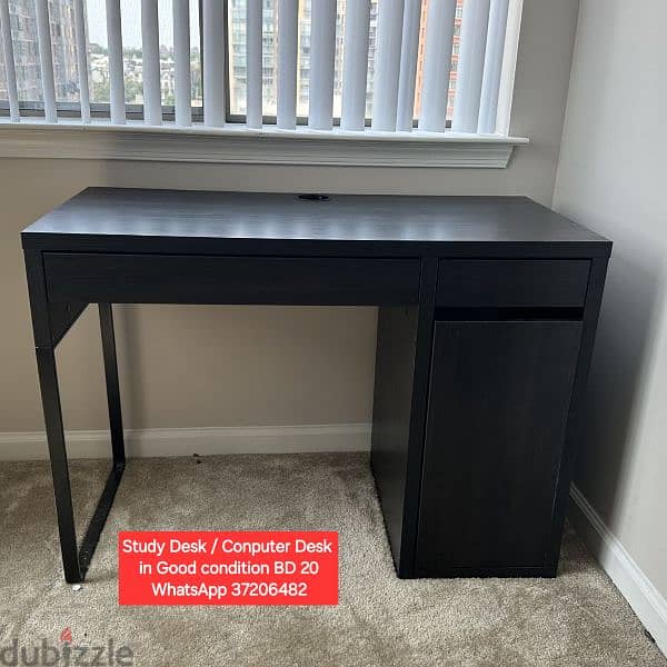 Workstation office table and other items for sale with Delivery 2