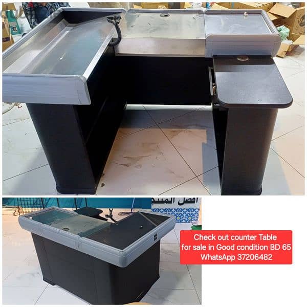 Workstation office table and other items for sale with Delivery 5