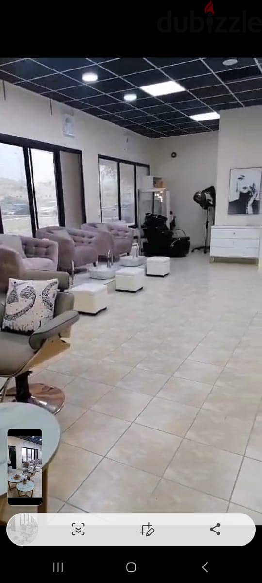 Fully Furnished Beauty Salon For sale 9