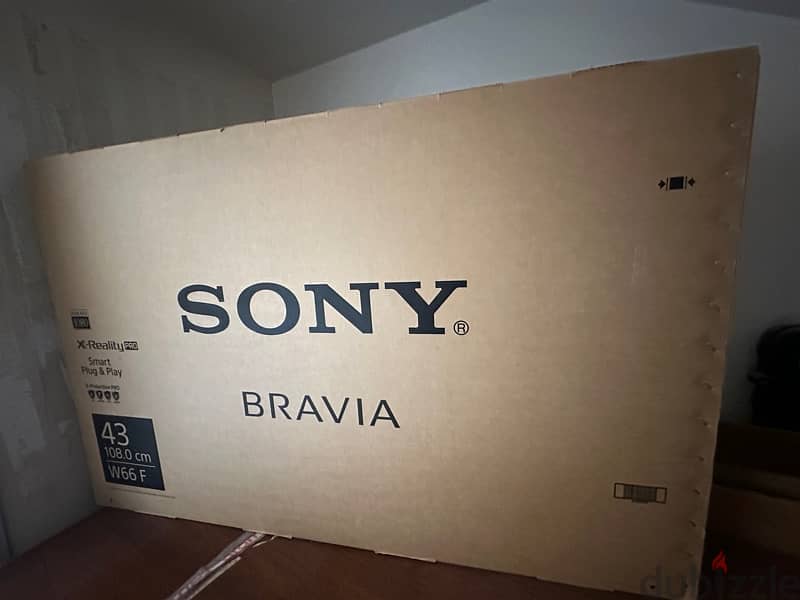 Sony Bravia 43” inch smart tv with box paking 34249696 whatsap only 0