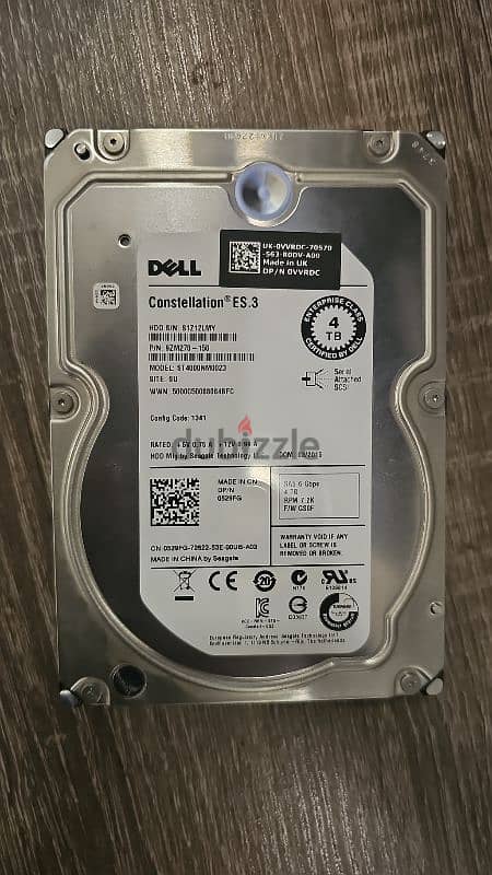 Dell Hard disk SAS 4TB 1