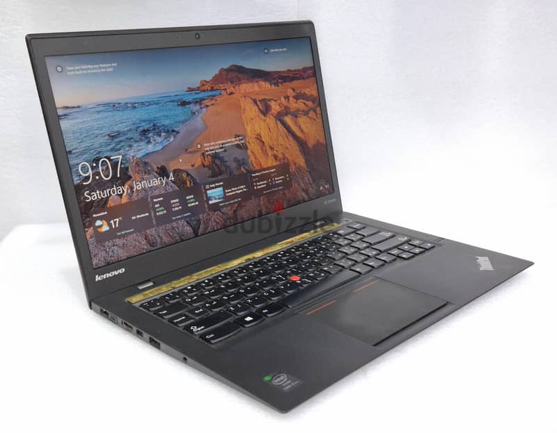 LENOVO X1 Carbon Laptop 8GB DDR4 RAM M. 2 256GB SSD 14" HD+ LED Screen 1