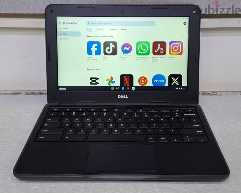 DELL Touch 2 In 1 ChromeBook 11.6" HD Display (Built In Play-Store) 0