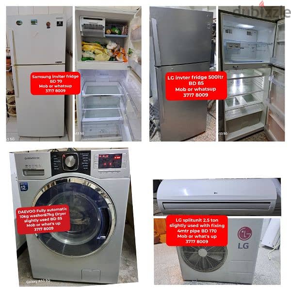 All type fridge washing machine splitunit window Ac for sale 0