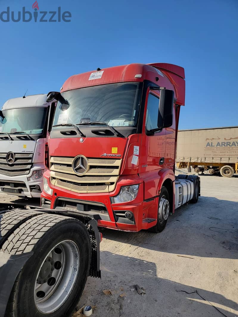 Mercedes actros 1843, model 2016 for sale 0