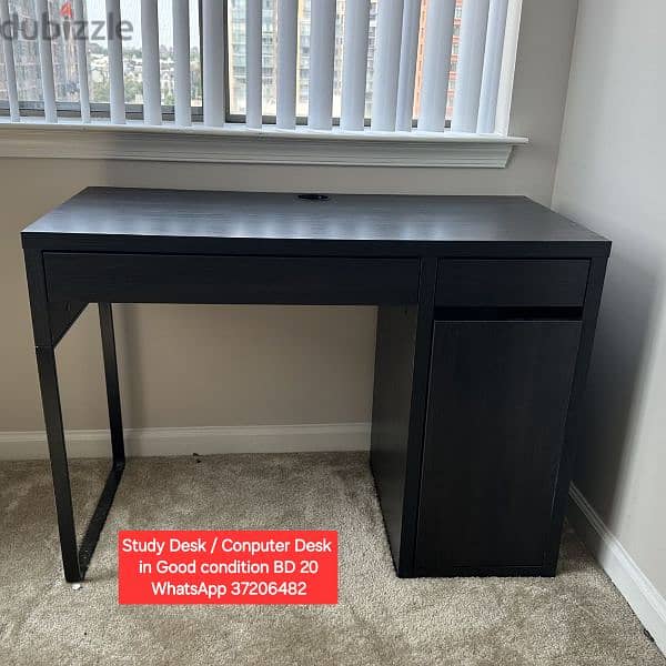 L shap workstation and other items for sale with Delivery 12