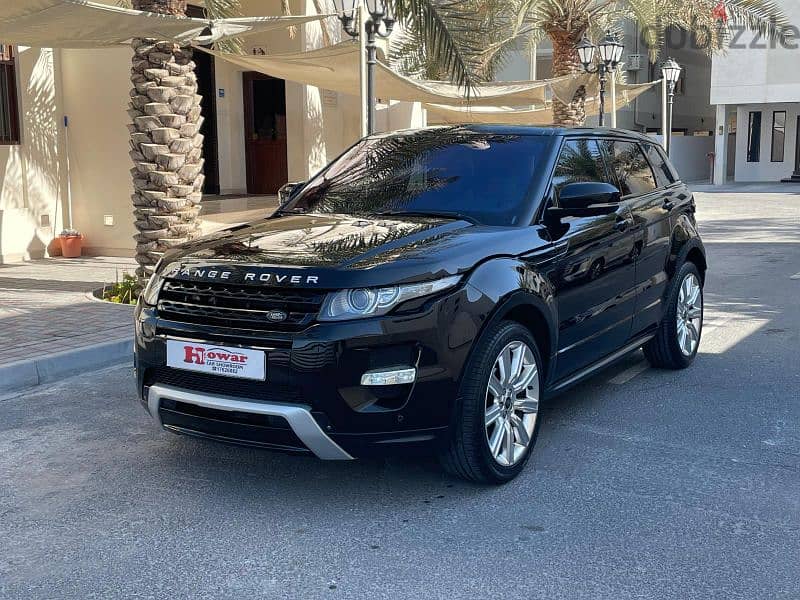 2013 model Land Rover Evoque 0