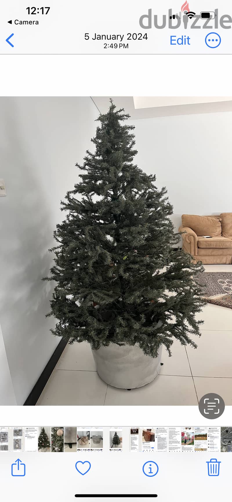 6 foot Christmas Tree(able to disassemble) 1