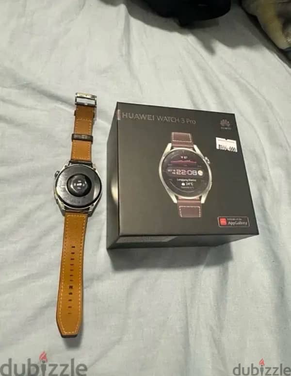 Huwaie watch 3 pro e sim in good condition with box accessories 0