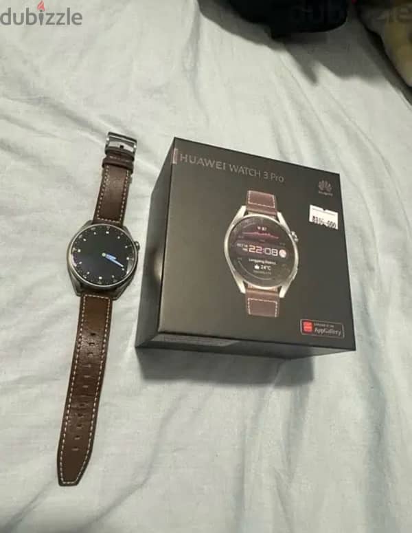 Huwaie watch 3 pro e sim in good condition with box accessories 1