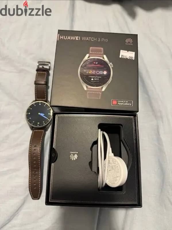 Huwaie watch 3 pro e sim in good condition with box accessories 4