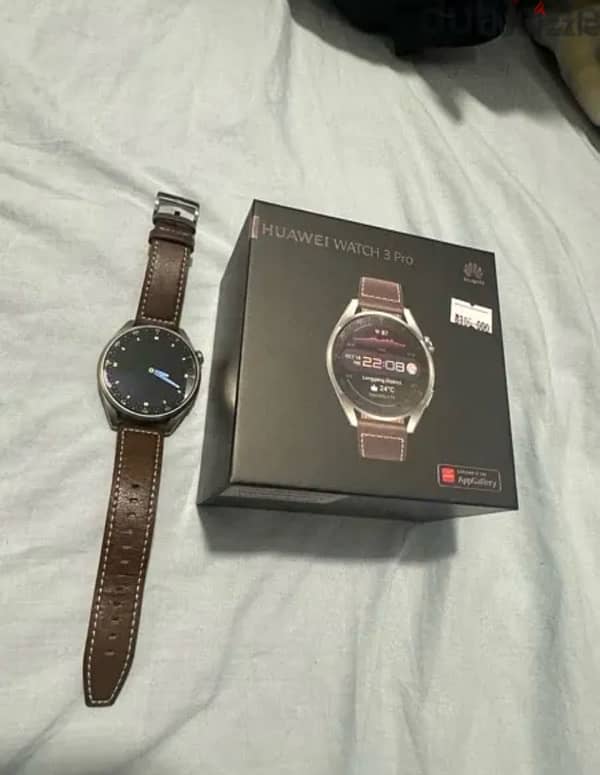 Huwaie watch 3 pro e sim in good condition with box accessories 5