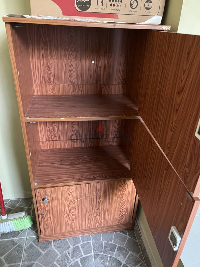 Wooden 3doors Cubord for sale 1