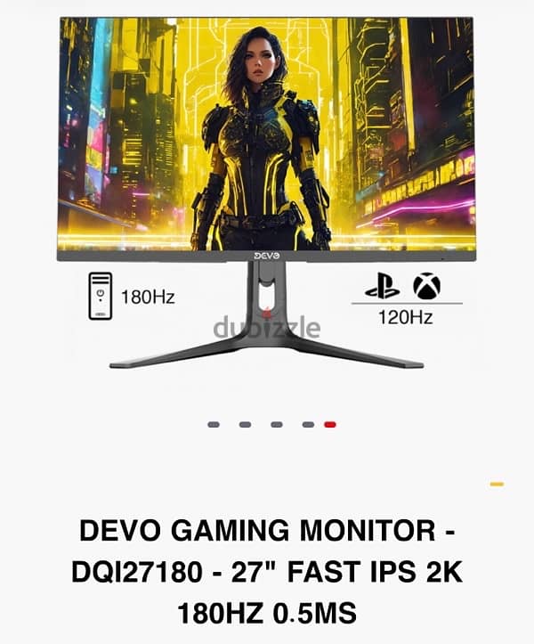 Devo 2k gaming monitor 27inch 0