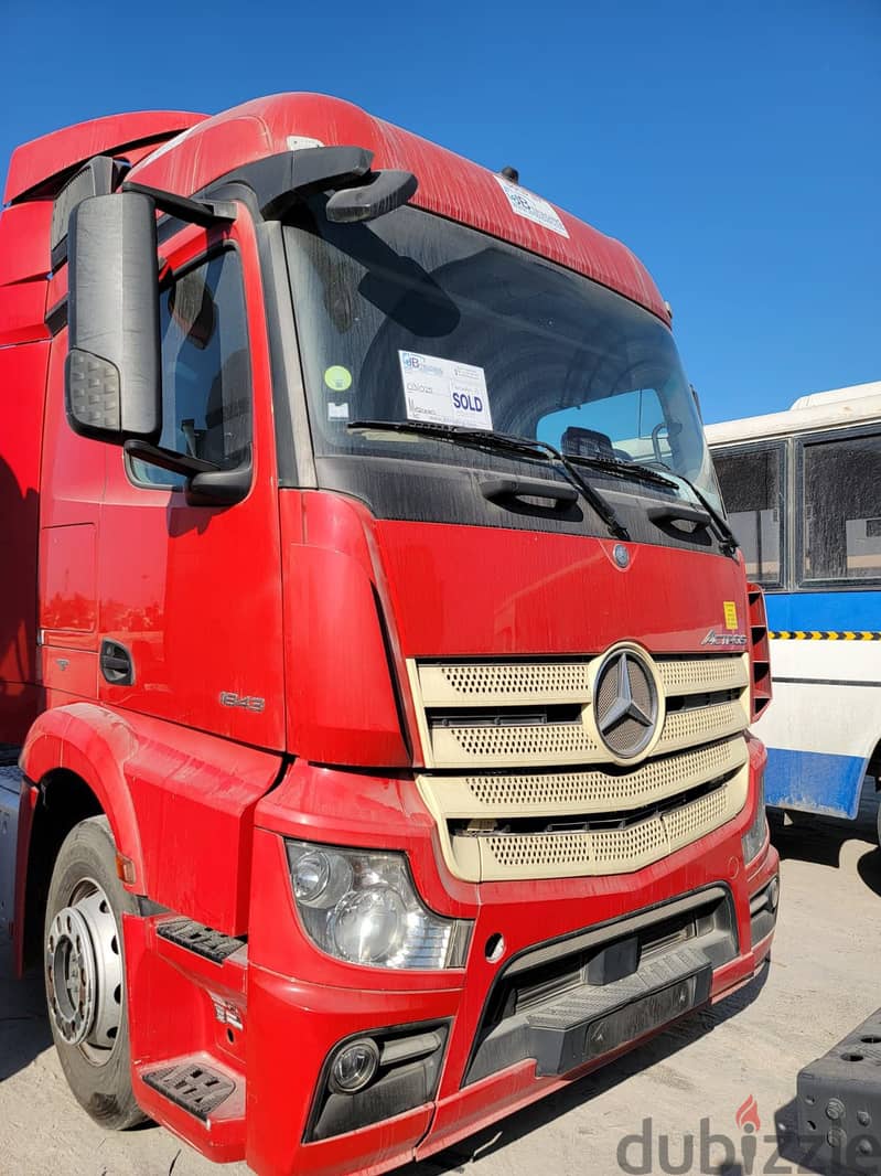 Mercedes actros 1843, model 2016 for sale 2