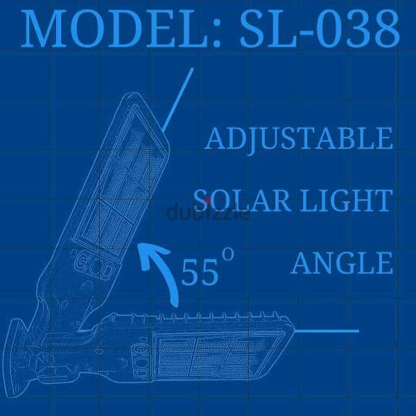 Solar Powered Lights, Motion Sensor, Adjustable Brightness and Angle 1