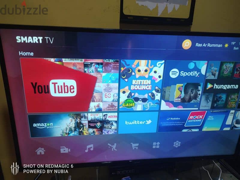 smart TV 55 inch 4k starsat brand 1