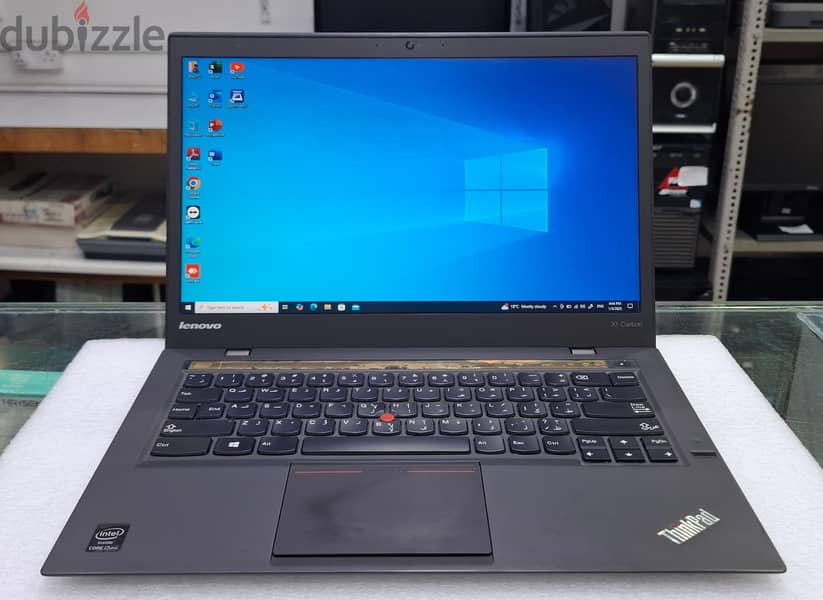 Lenovo X1 Carbon Laptop Core i7 2.1Ghz 8GB RAM 256GB SSD 14"Display 3