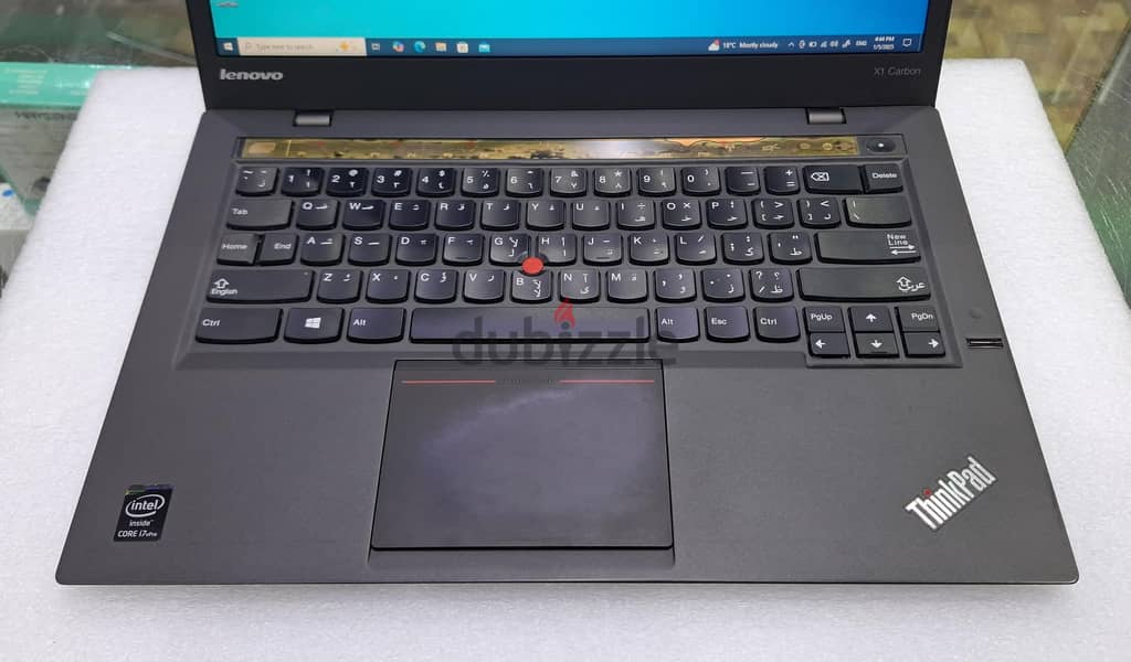 Lenovo X1 Carbon Laptop Core i7 2.1Ghz 8GB RAM 256GB SSD 14"Display 4