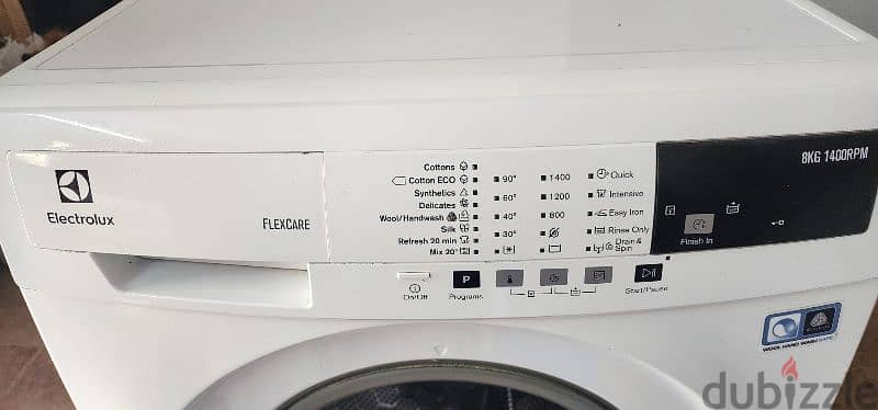 Electrolux washing machine front load 3