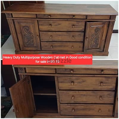 Multipurpose Cabinet and other items for sale with Delivery