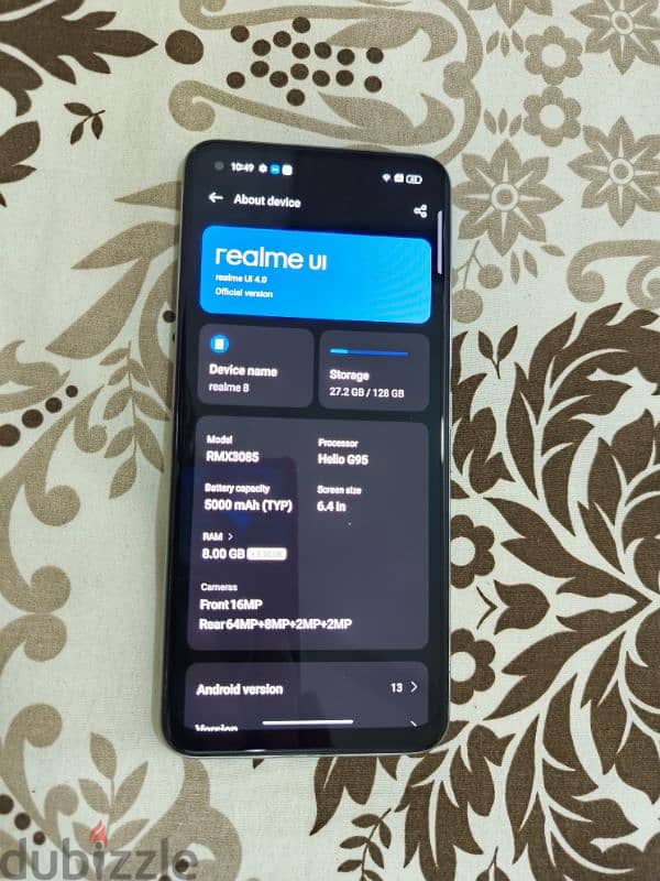 Realme 8 – 16GB RAM | 128GB | Super AMOLED | Excellent Condition! 4