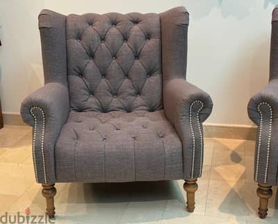 Luxury Armchair, Marina Home Int, Ex. condition, (Offer available)