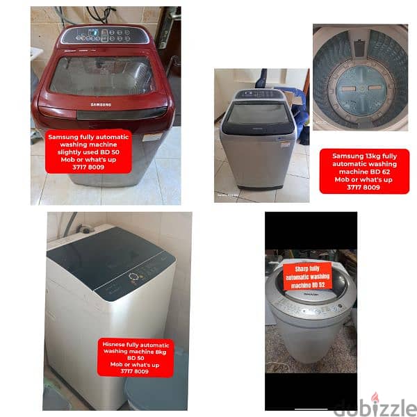 variety of fridge washing machine Acs for sale with delivery 13