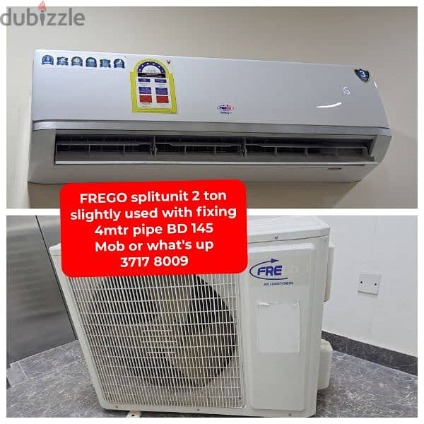 variety of fridge washing machine Acs for sale with delivery 16