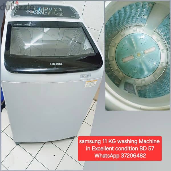 LG Front load washer with Dryer and other items for sale 3