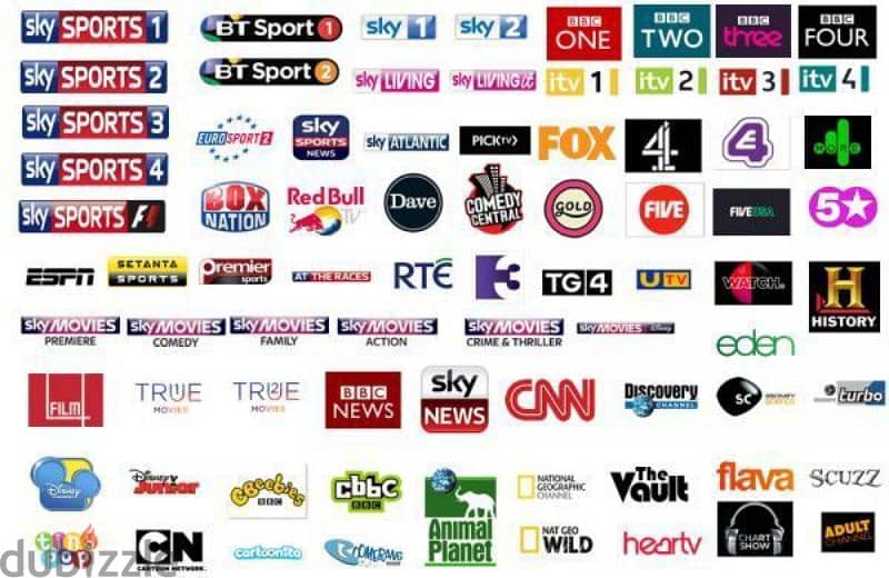 ALL TV channels without Dish/Android TV BOX RECIEVER/Smart TV BOX 1