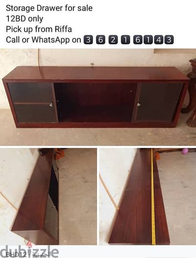 (36216143) Storage Drawer for sale  12BD only Pick up from Riffa