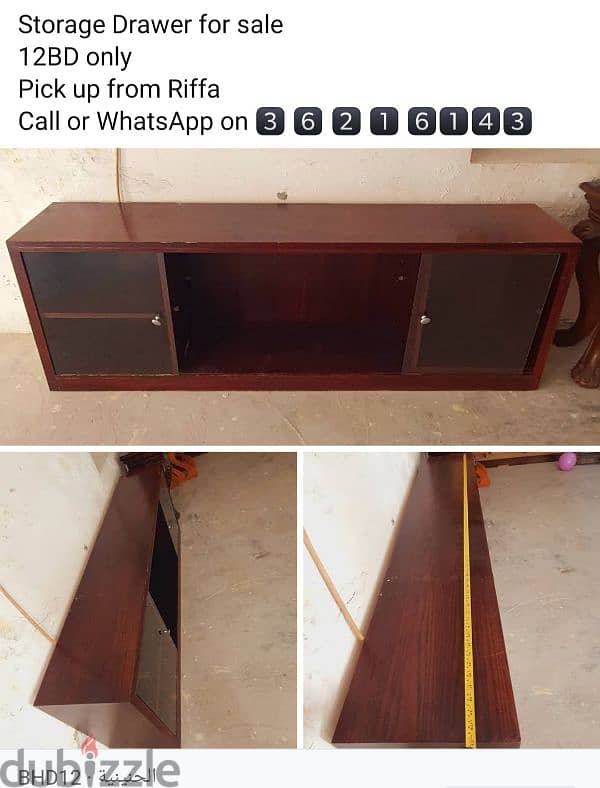 (36216143) Storage Drawer for sale  12BD only Pick up from Riffa 0