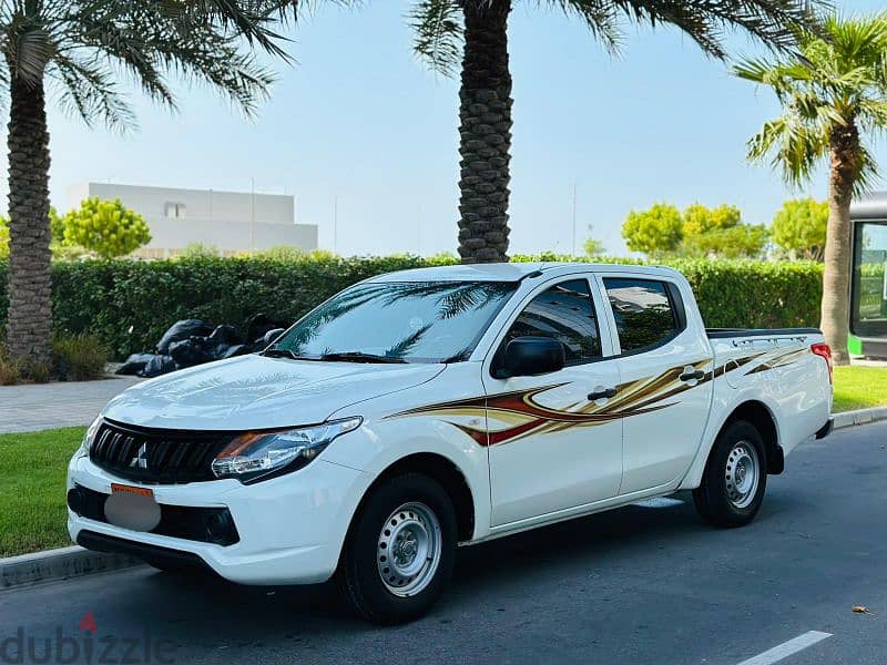 Mitsubishi Double Cabin pickup. 2018 Model. single owner used 1