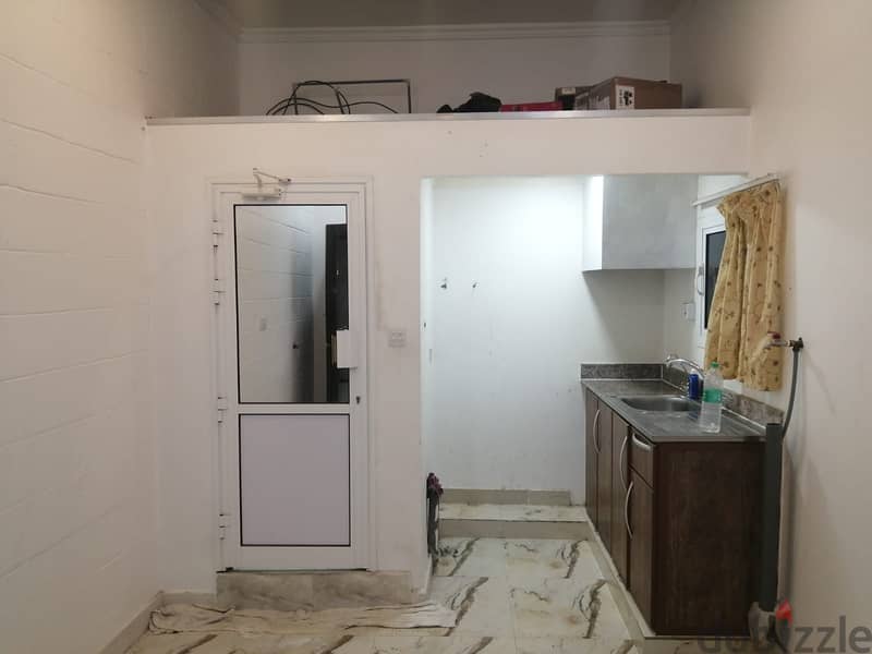 Semi furnished studio Flat for rent at Karbabad seef area 2