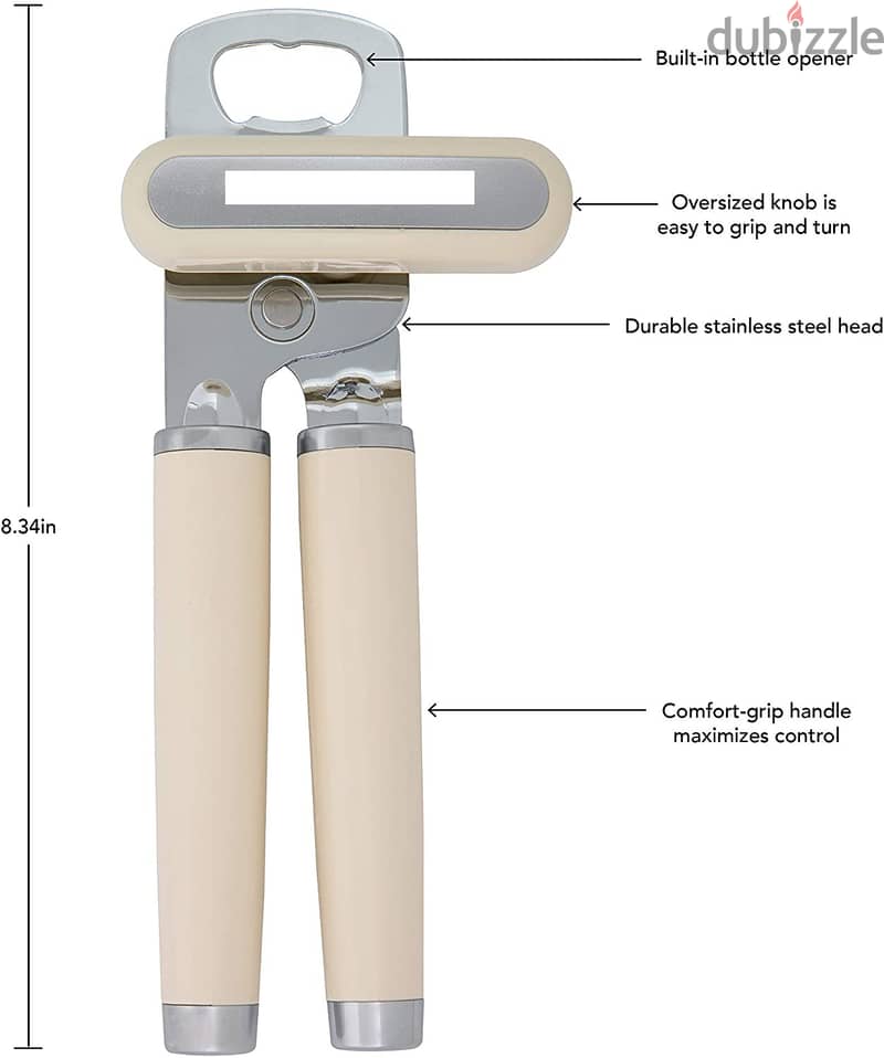 Can Opener Manual Handheld Heavy Duty Hand Can Opener 7