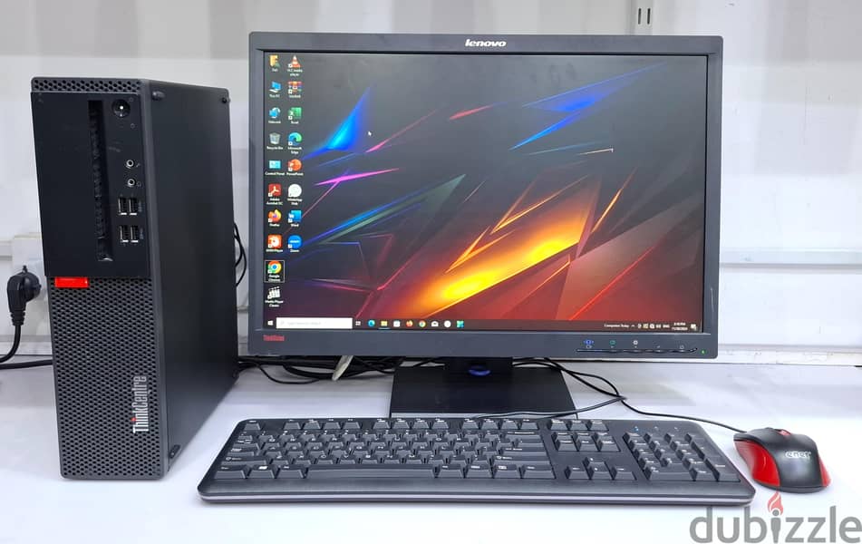 LENOVO i5 6th Generation Computer (FREE WIFI) 22" FHD Monitor 8GB RAM 0