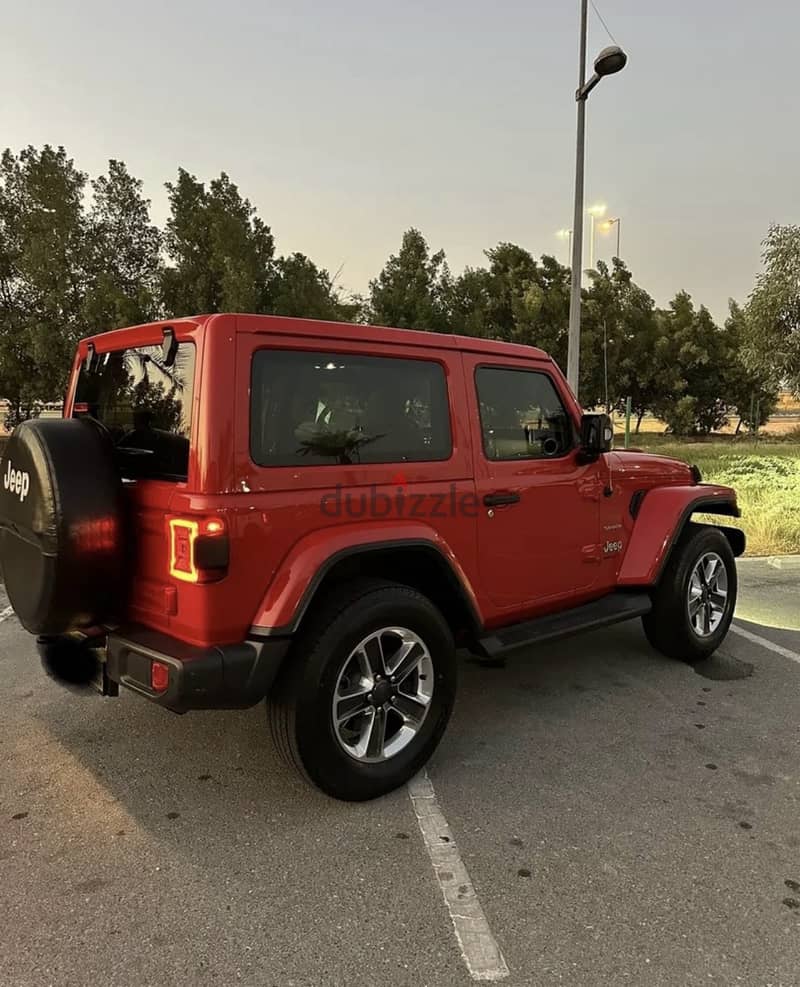 For sale jeep wrangler Sahara 2020 3