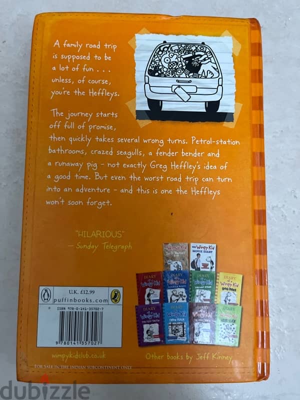 Diary of a Wimpy Kid - The Long Haul Hard Cover 1