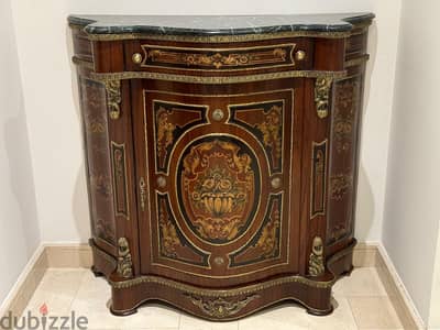 Handmade Cabinet in French Empire Revival Style- Collectables