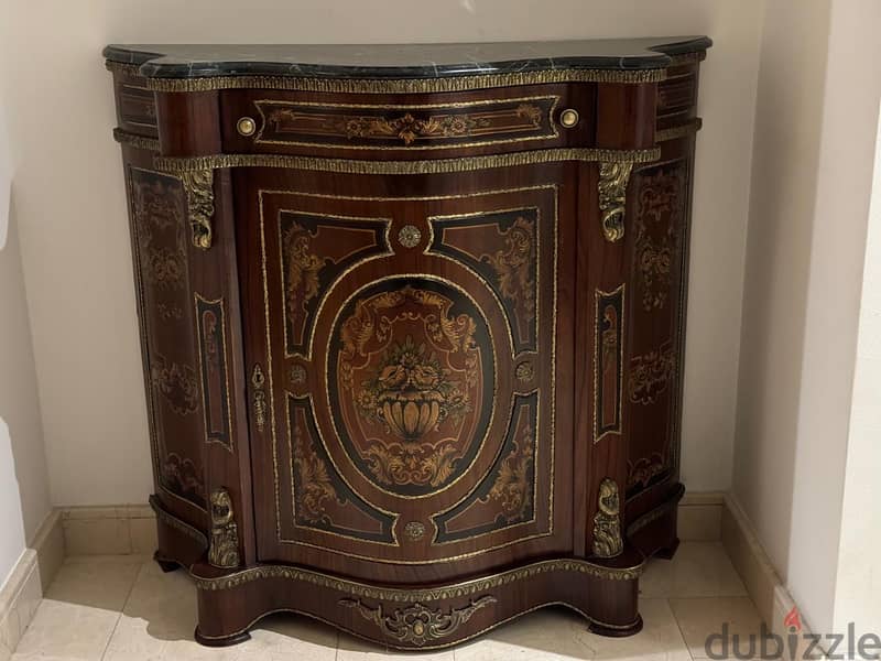 Handmade Cabinet in French Empire Revival Style- Collectables 2